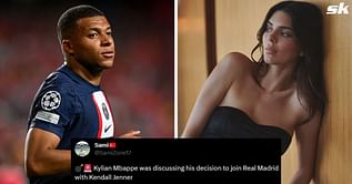 "Discussing his decision to join Real Madrid" - Fans react hilariously as PSG star Kylian Mbappe was spotted dancing with model Kendall Jenner