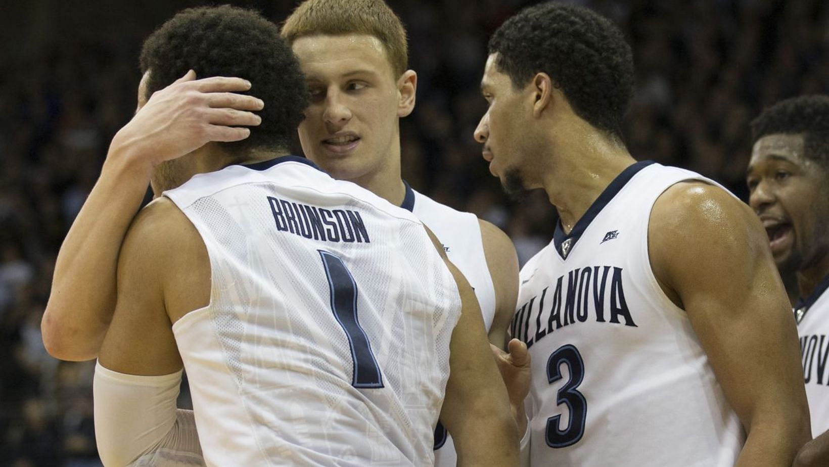 Jalen Brunson, Josh Hart and Donte DiVincenzo, former Villanova teammates, are re-united with the New York Knicks.