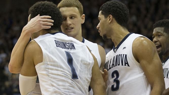 Jalen Brunson tired of being asked about former Villanova teammates Josh Hart and Donte DiVincenzo - "They're not my boys"
