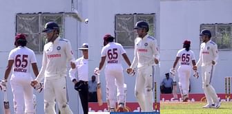 [WATCH] Shubman Gill displays impressive footwork with his dance moves on Day 1 of Dominica Test
