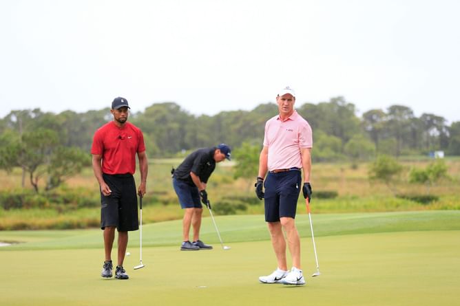 "I'm the worst guy to lose to" - When Phil Mickelson lauded his own bragging skills while seated next to Tiger Woods