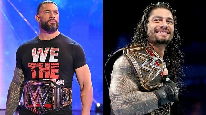 How many times has Roman Reigns won the WWE Championship?