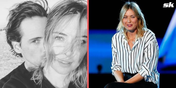 In pictures: Maria Sharapova and fiance Alexander Gilkes vacation in the Luberon in France