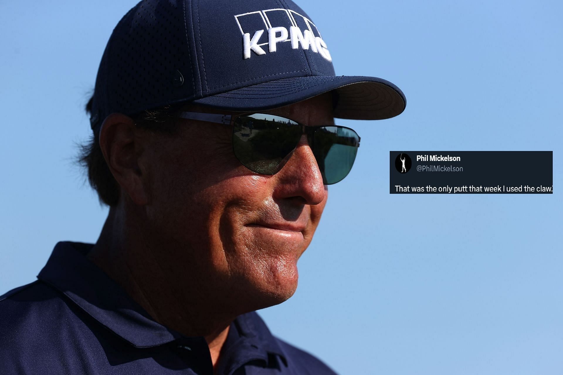 Phil Mickelson during 2021 PGA Championship