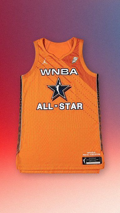 Jordan Brand Unisex 2023 WNBA All-Star Game Custom Victory Jersey - Orange