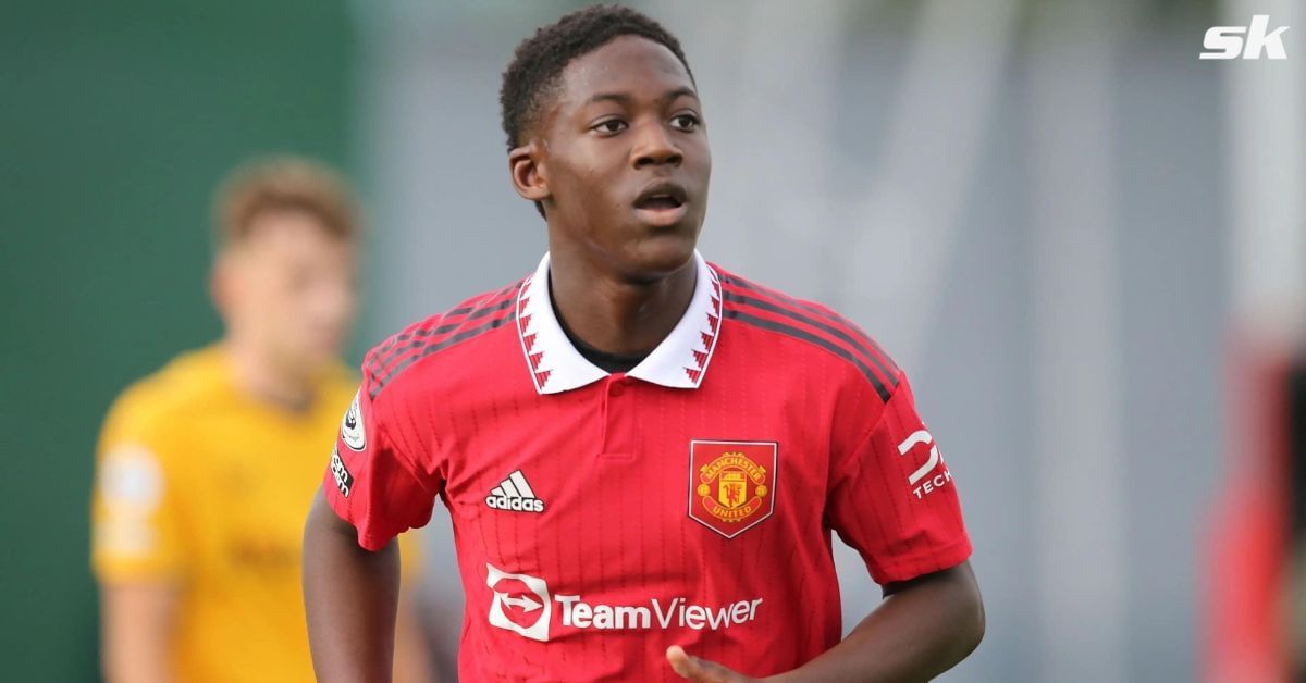 Kobbie Mainoo sent a message to Manchester United teammate