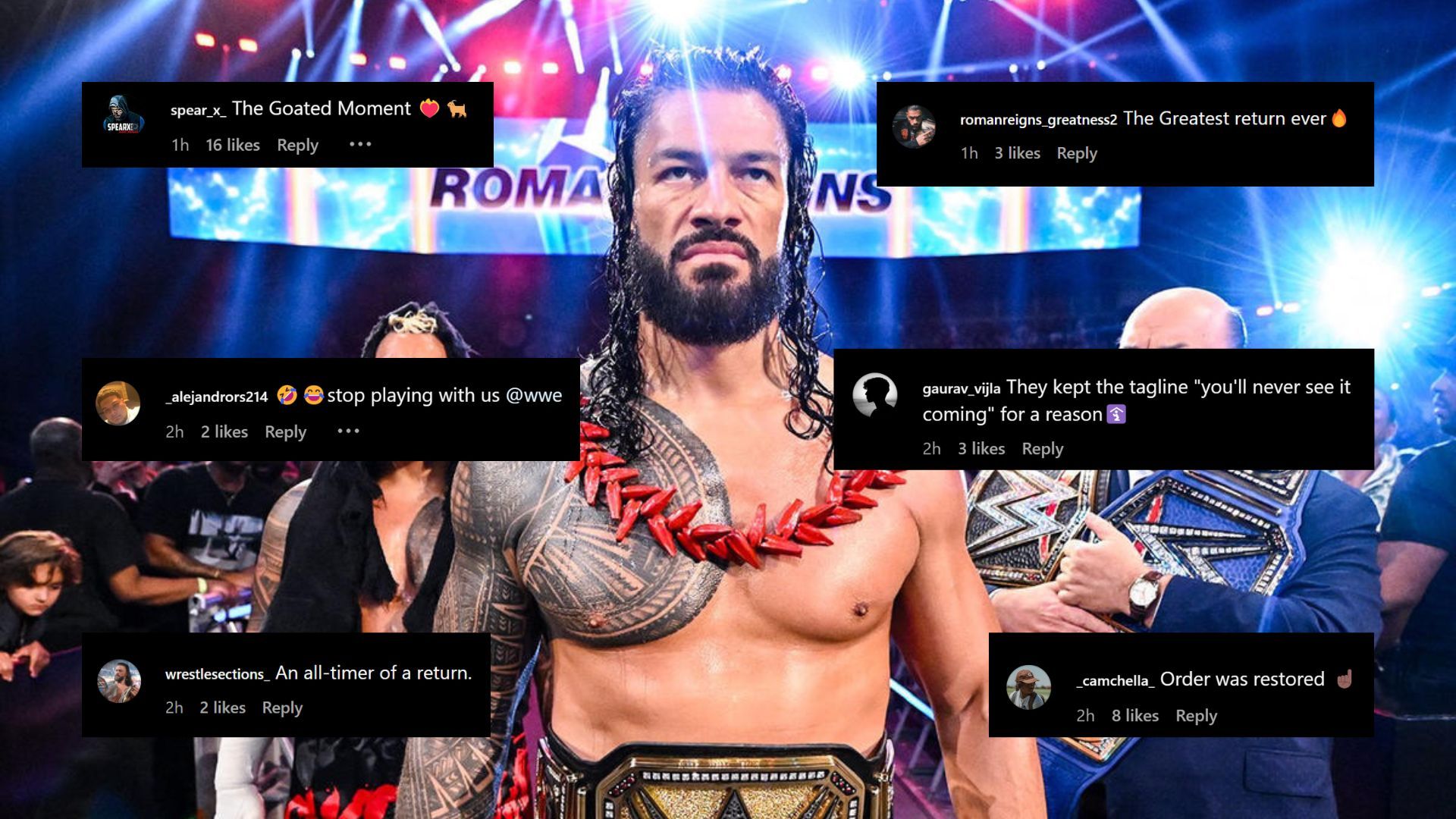 WWE - Roman Reigns, Roblox Wiki