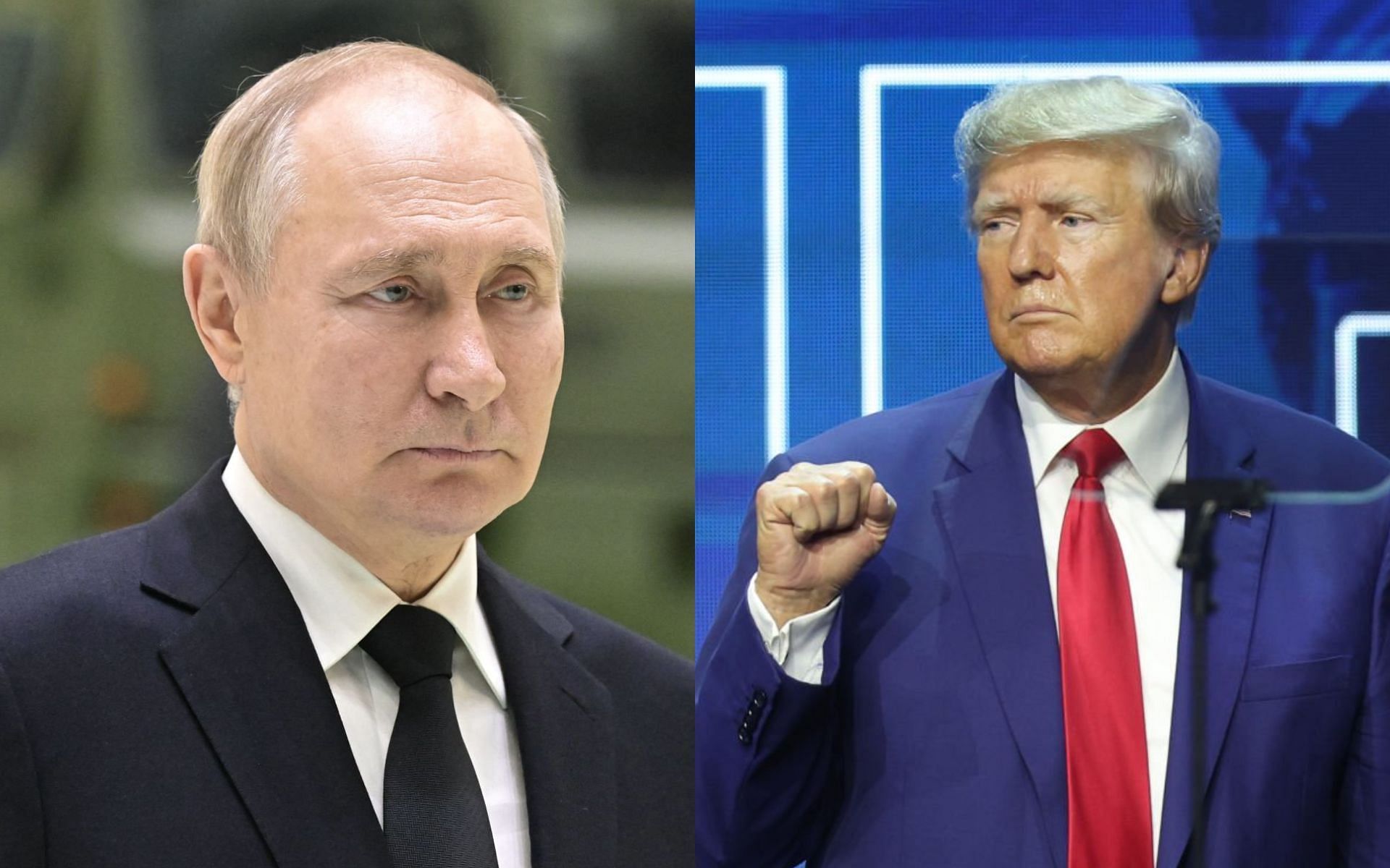 Vladimir Putin (left) and Donald Trump (right) [Images Courtesy: @GettyImages]