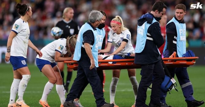 World’s most expensive women’s footballer Keira Walsh stretchered off with knee injury during England vs Denmark