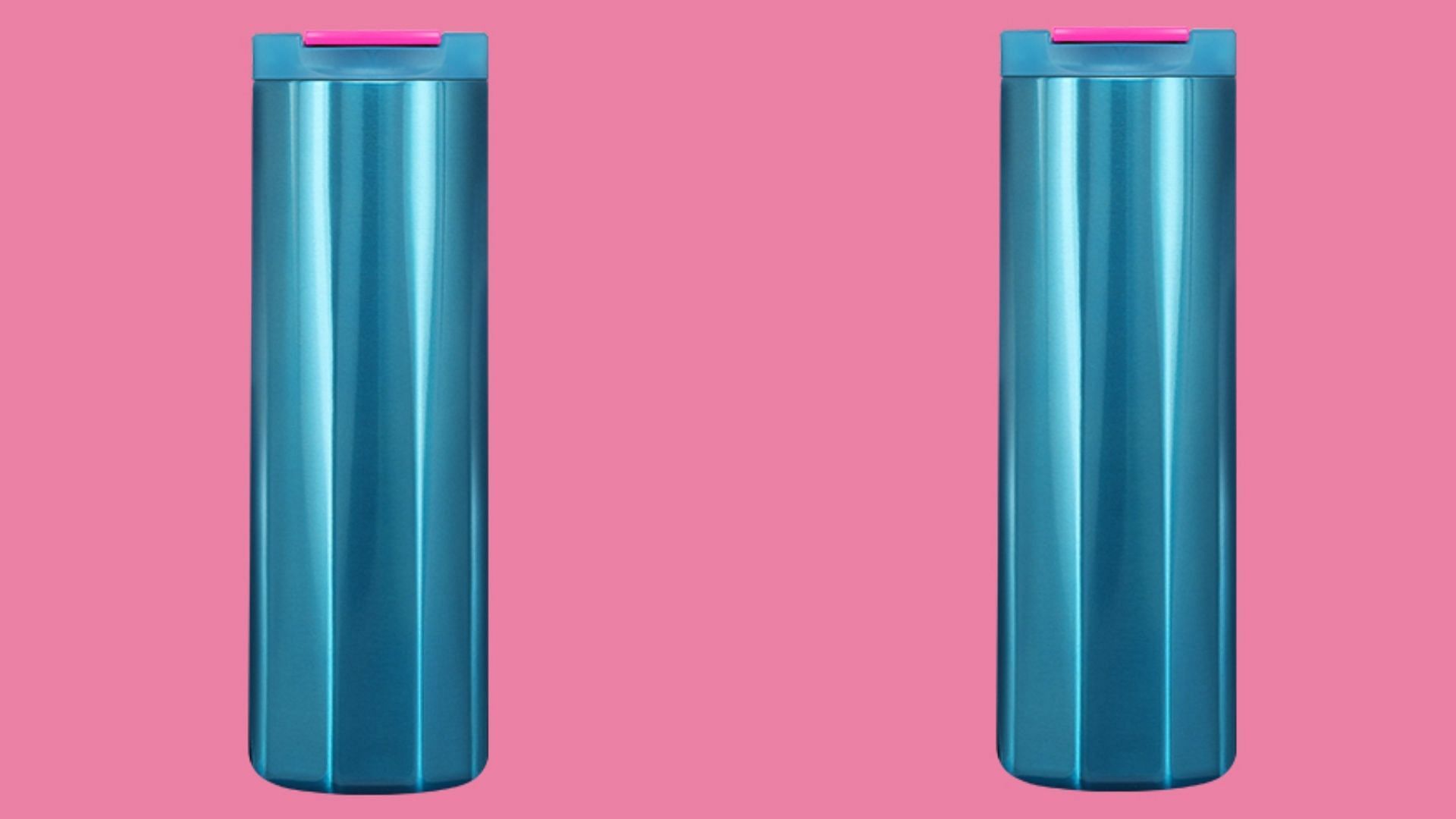 Teal Stainless Steel Tumbler (Image via Star..)