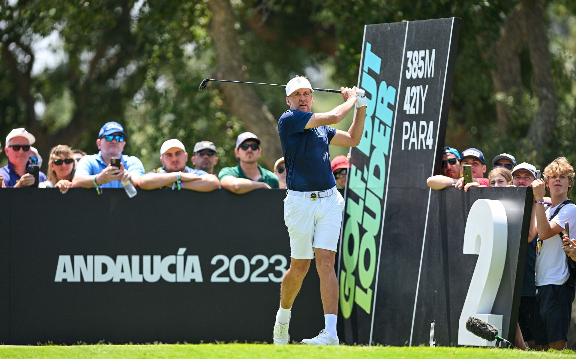 Ian Poulter at the LIV Golf Andalucia (via Getty images)