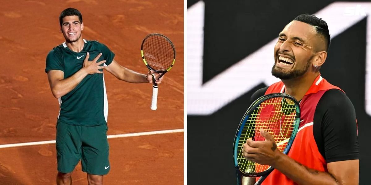 Nick Kyrgios spoke about facing Carlos Alcaraz in future