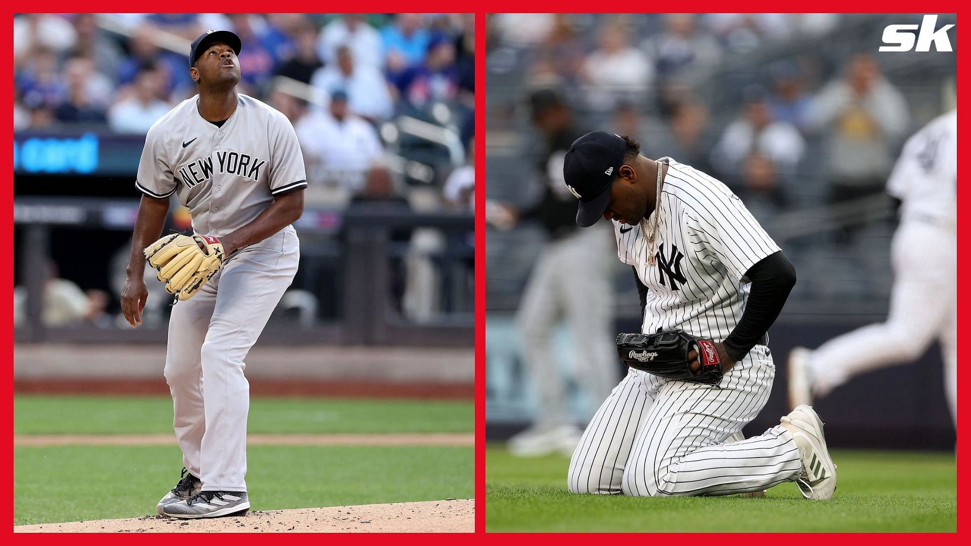 NY Yankees news: Carlos Rodon injury and Luis Severino struggles