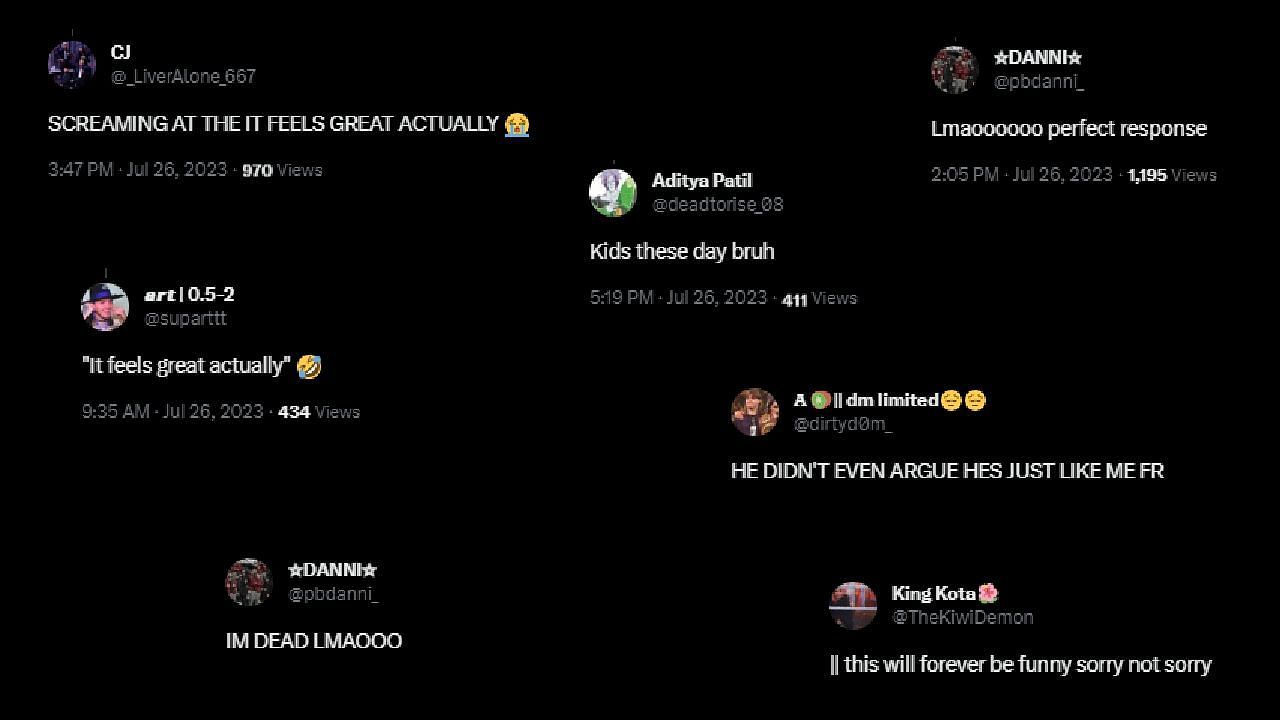 Some responses to Dominik&#039;s reaction to being called Ripley&#039;s little bit*h