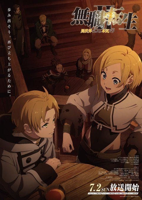 Mushoku Tensei season 2 release schedule: All episodes & when they arrive