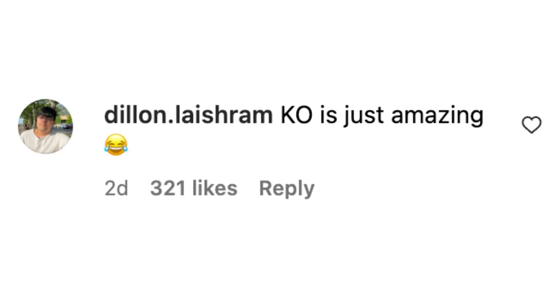 A wrestling fan says KO is amazing.