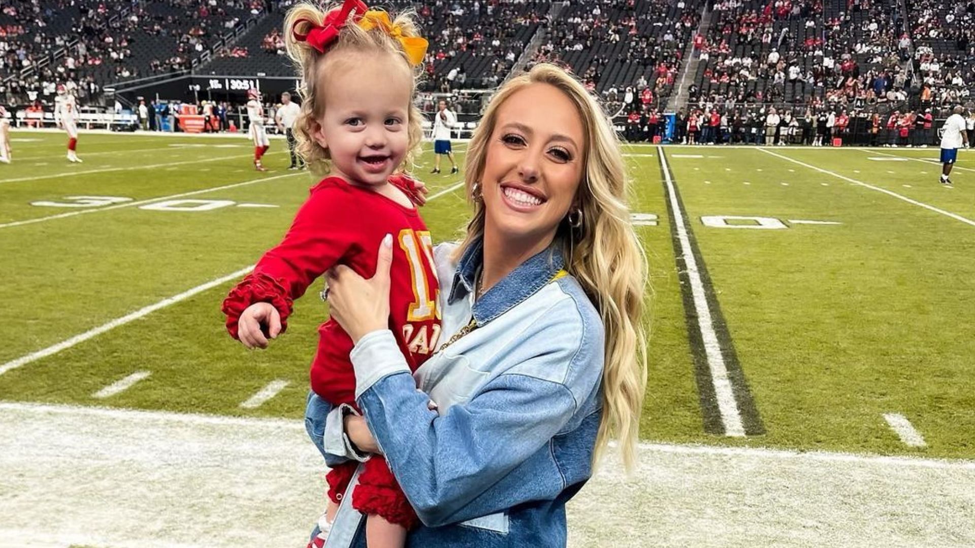 Brittany Mahomes gets excited to travel with her favorite traveling partner. 
