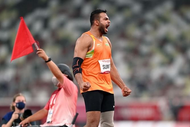 Sumit Antil shatters World Record, clinches Gold in F64 Javelin Throw