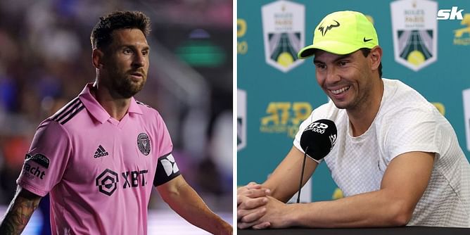 "Lionel Messi is better but I am a Madrid fan" - Rafael Nadal playfully gives his take on the GOAT debate in soccer