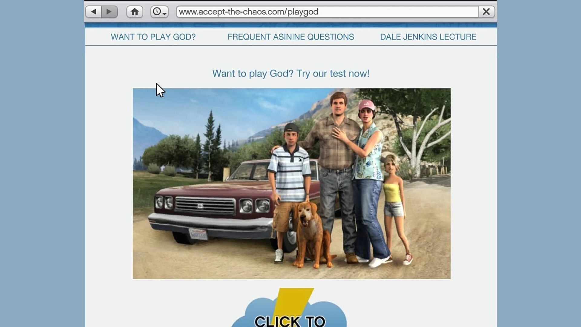 How to access the Click to Play God option in GTA 5?