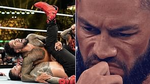 [WATCH] 56-year-old WWE veteran jumping happily after Jey Uso pinned Roman Reigns