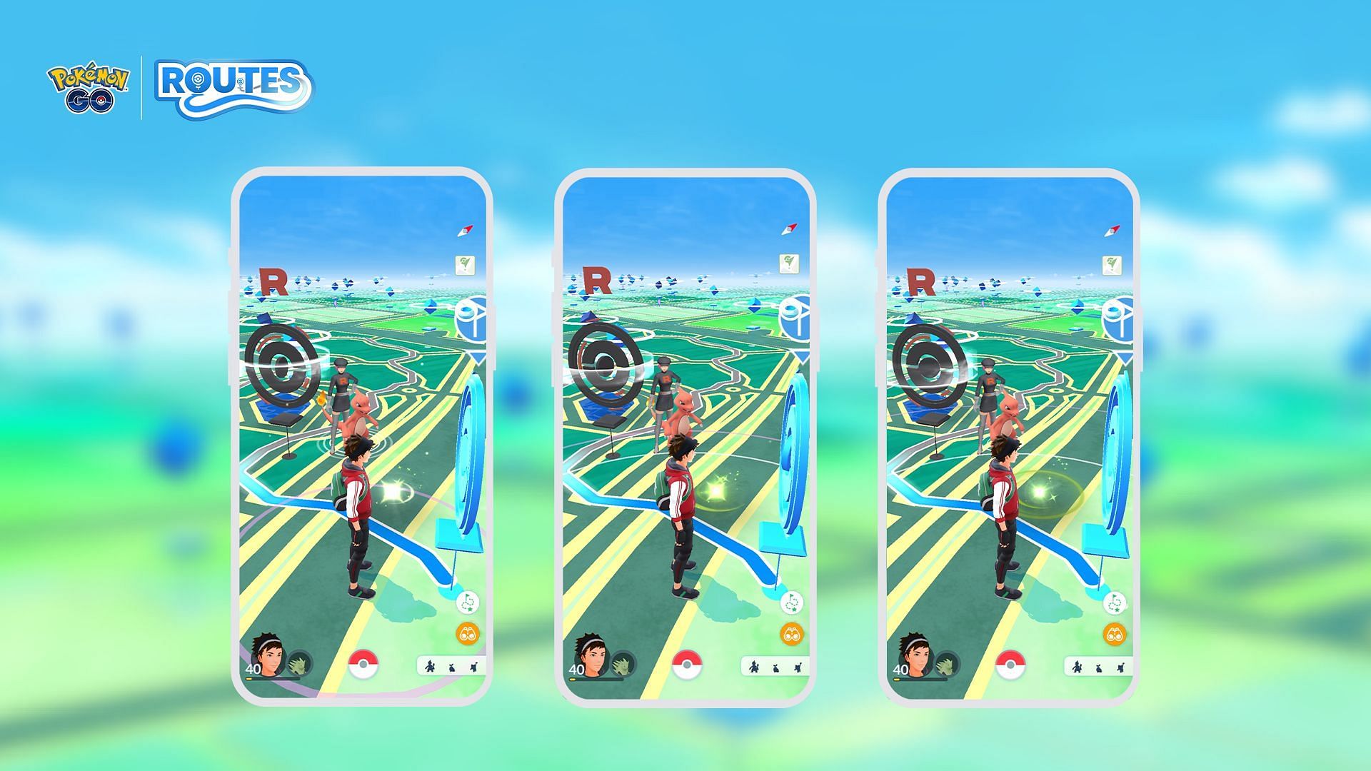 Pokemon GO&#039;s new Routes feature will allow you to find Zygarde Cells in the environment (Image via Niantic)