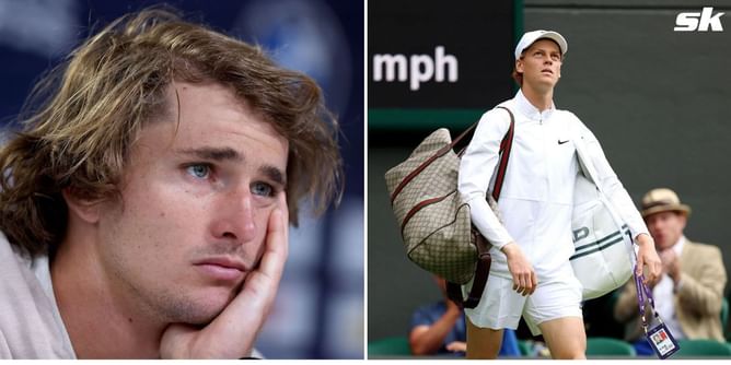 "There were other names who have achieved more" - Alexander Zverev criticizes Wimbledon for putting Jannik Sinner on main court over other top stars