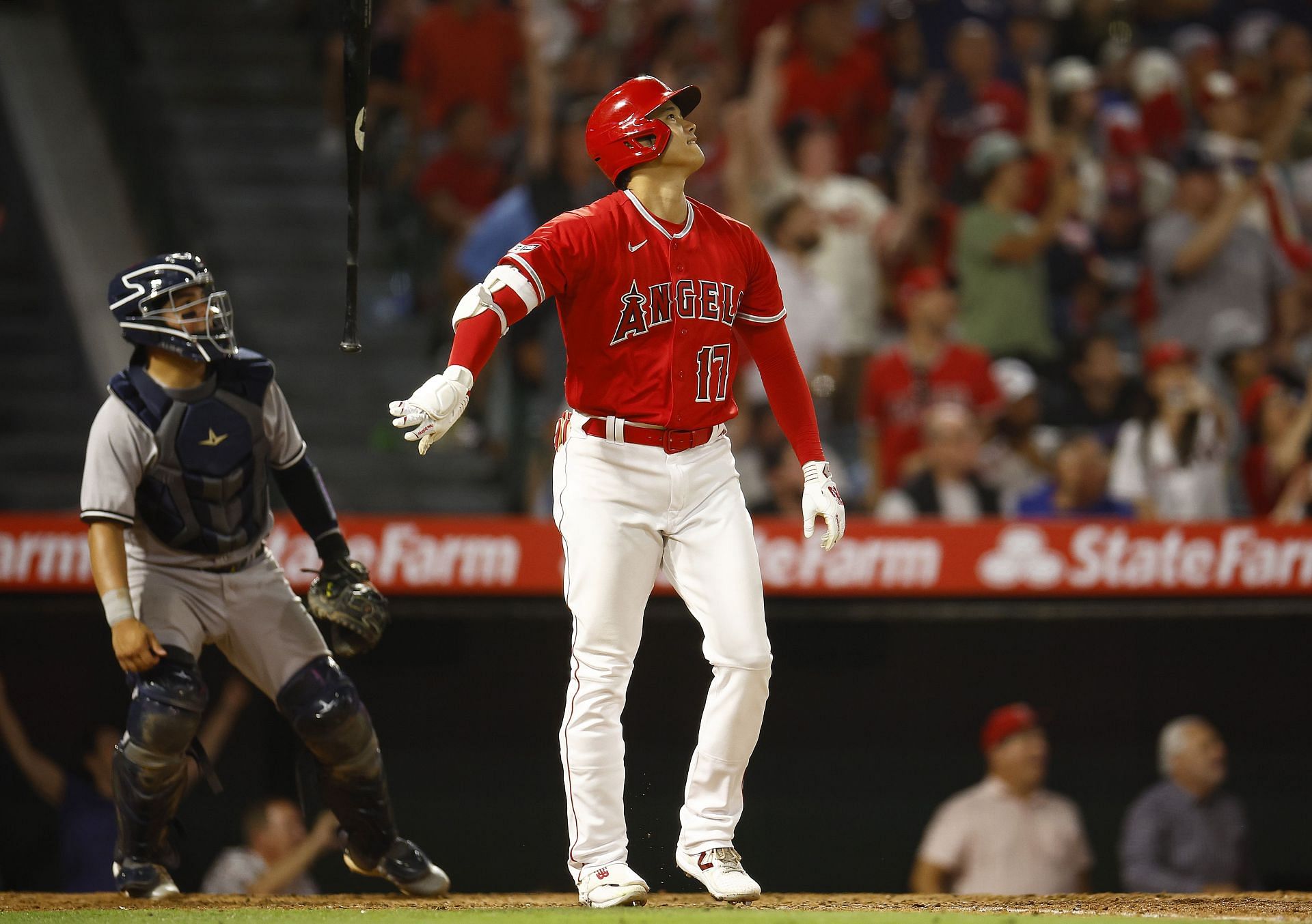 MLB fans spot Shohei Ohtani's celebration in front of Yankees bench after  smashing another home run in epic season