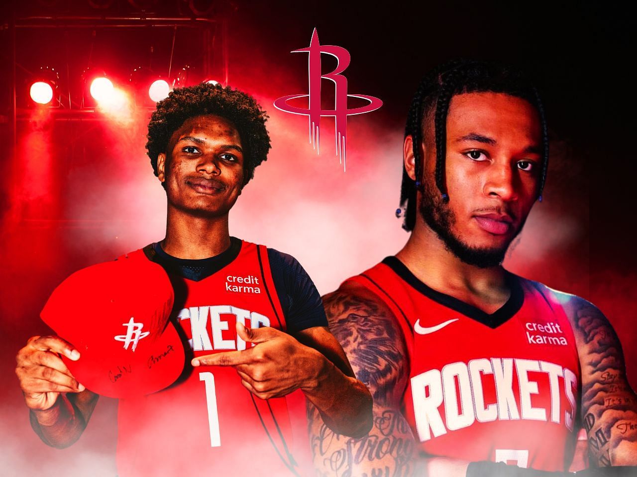 Houston Rockets Summer League 2023 - Amen Thompson and Cam Whitmore