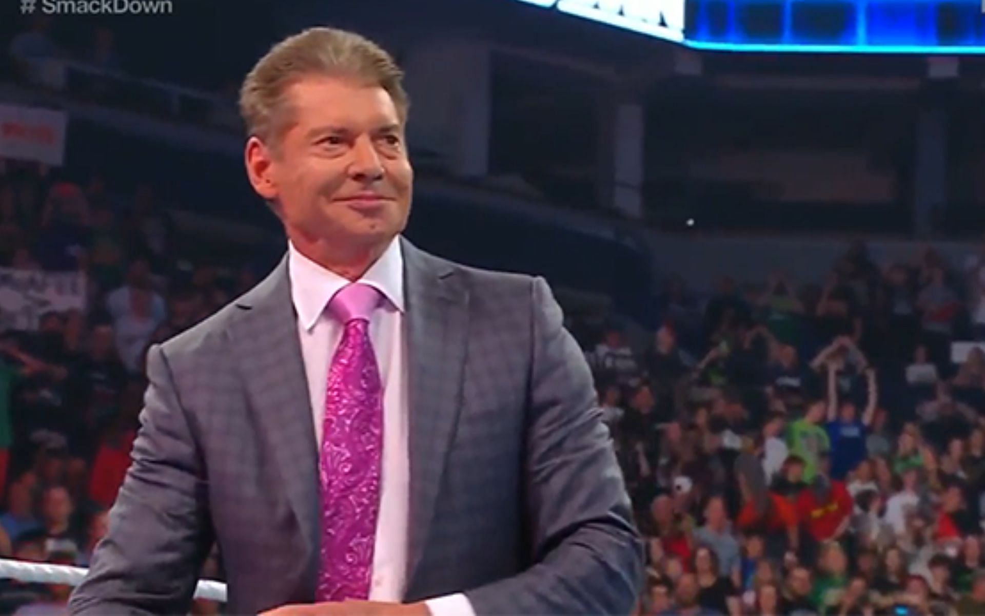 McMahon on his final SmackDown appearance in 2022