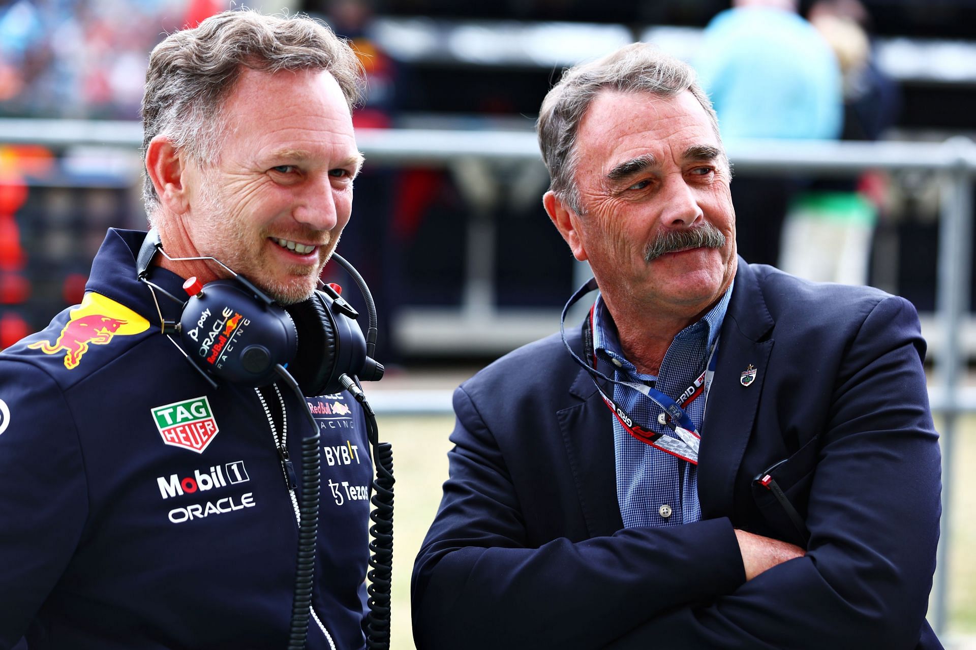 WATCH: Nigel Mansell takes a seat again in his iconic Williams Racing