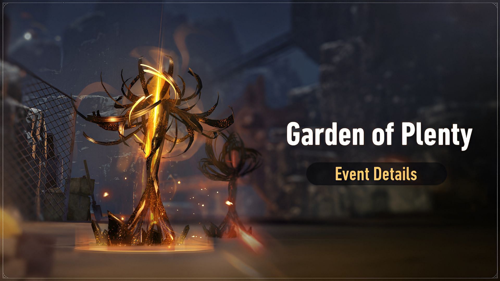 The Garden of Plenty event makes an appearance 