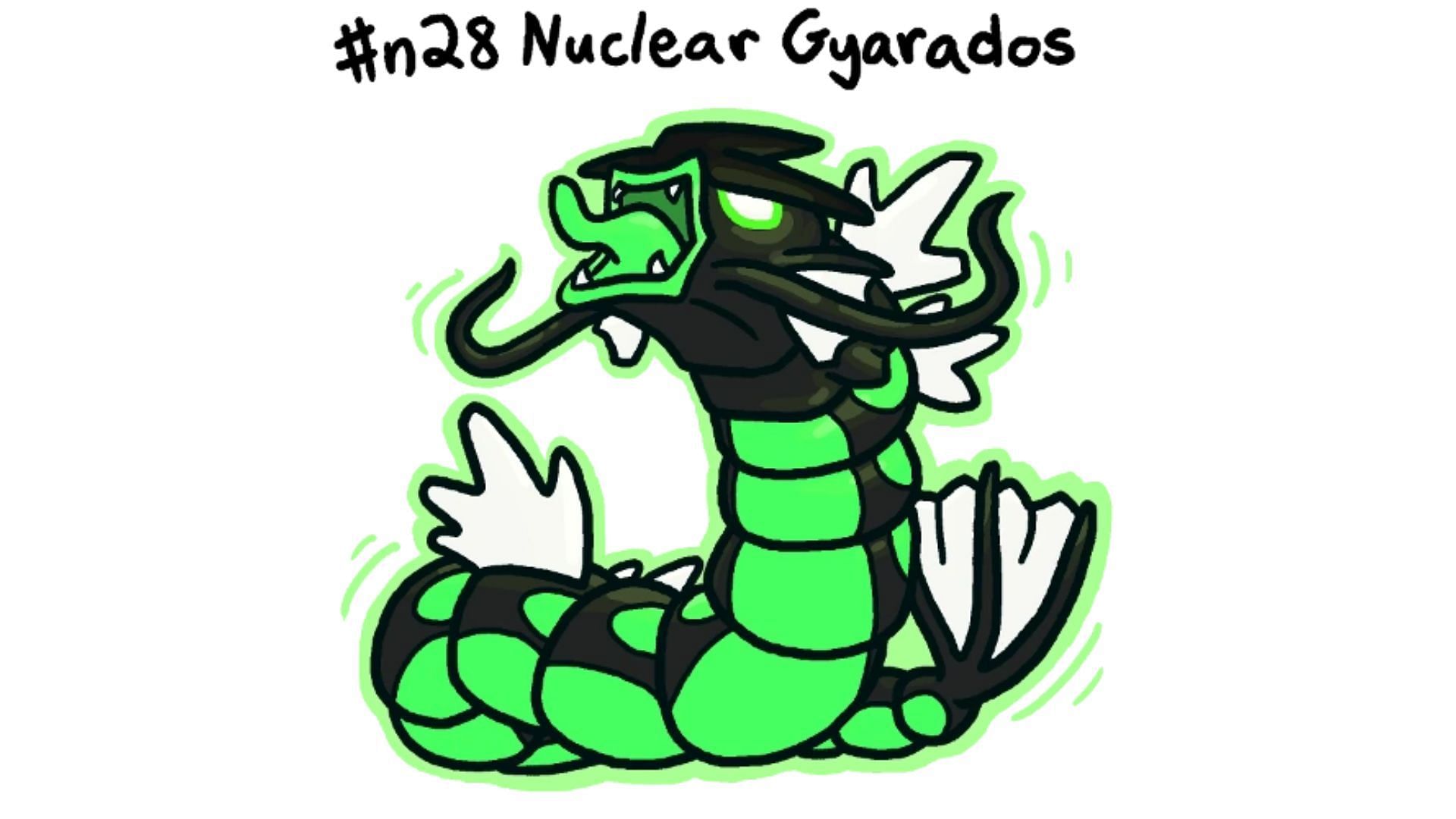 Nuclear Gyarados (Image via Involuntary Twitch and JV)