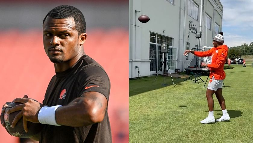 Deshaun Watson being set up for ridicule has fans trashing Browns - “The  way he massaged that throw”