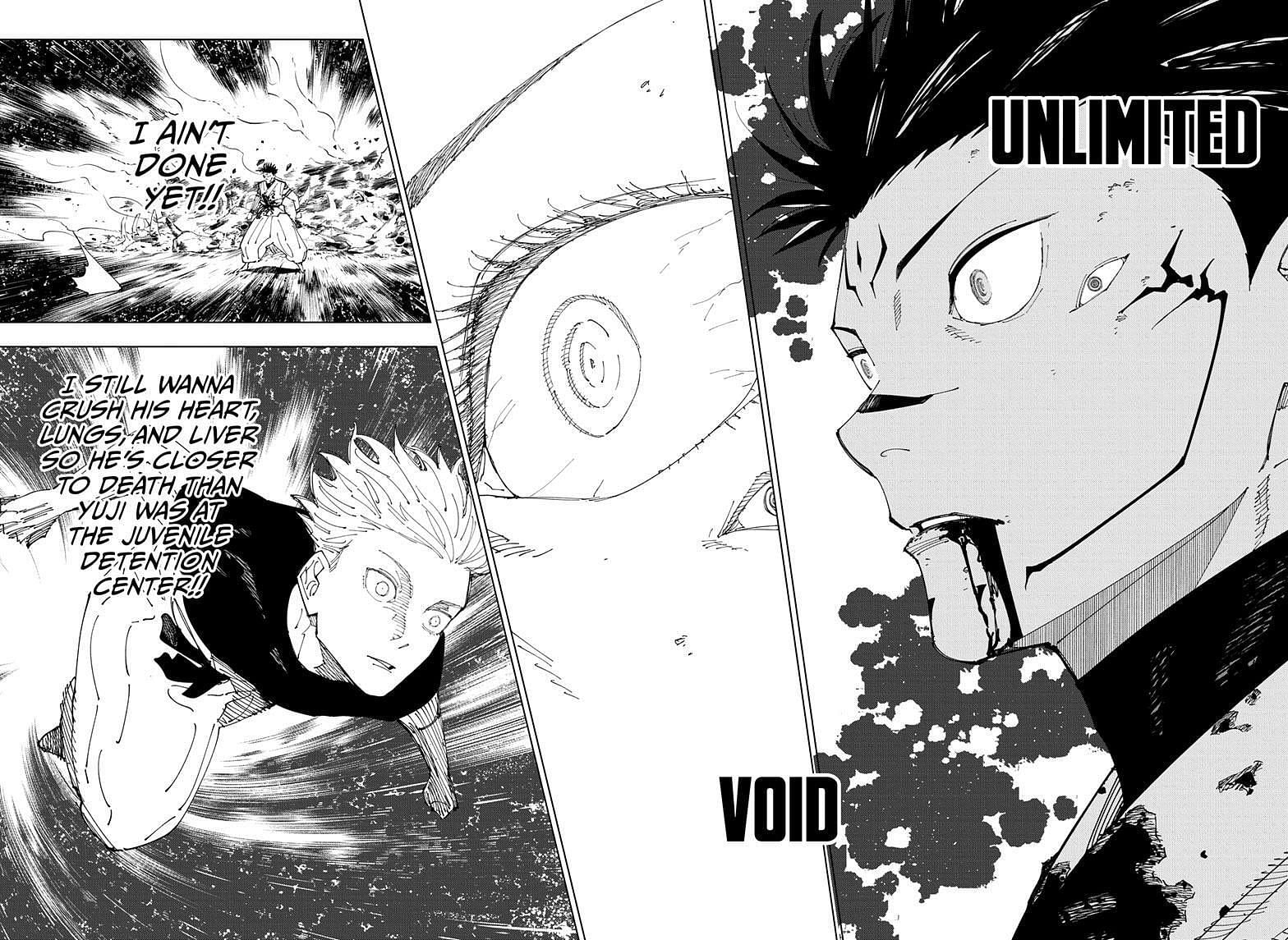 Jujutsu Kaisen Chapter 230 spoilers and raw scans: Gojo forced to attack Megumi as Sukuna uses Mahoraga in a way no one expected - Sportskeeda