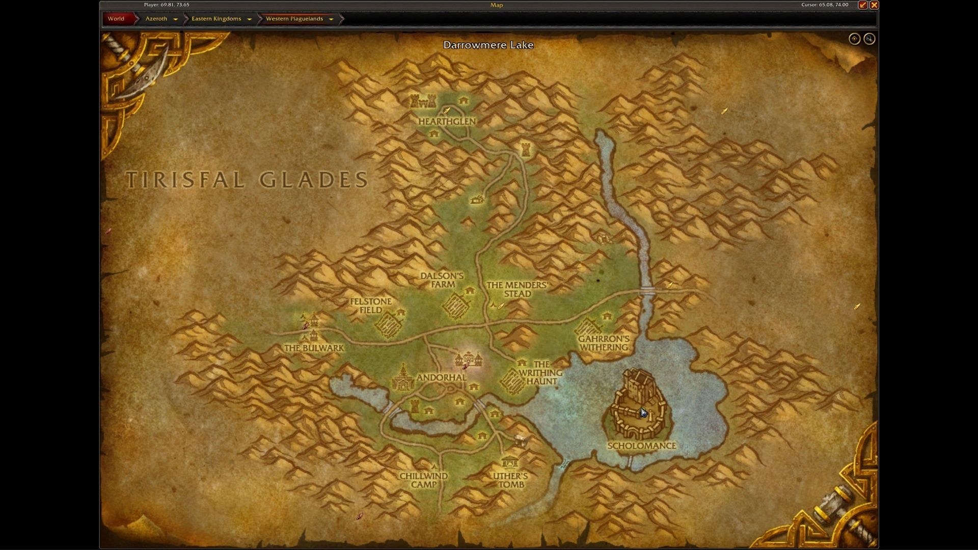 Scholomance is an easy place to find in World of Warcraft (Image via Blizzard Entertainment)