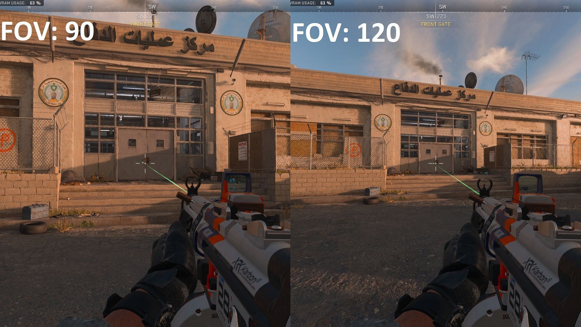 Best FOV for Warzone 