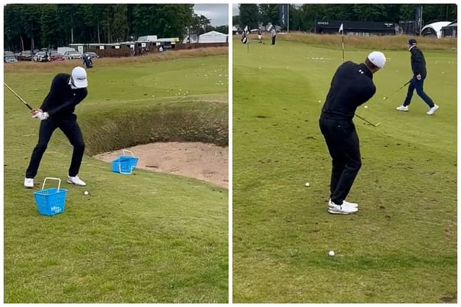Watch: Jordan Spieth ace early practice for the 2023 Genesis Scottish Open at The Renaissance Club