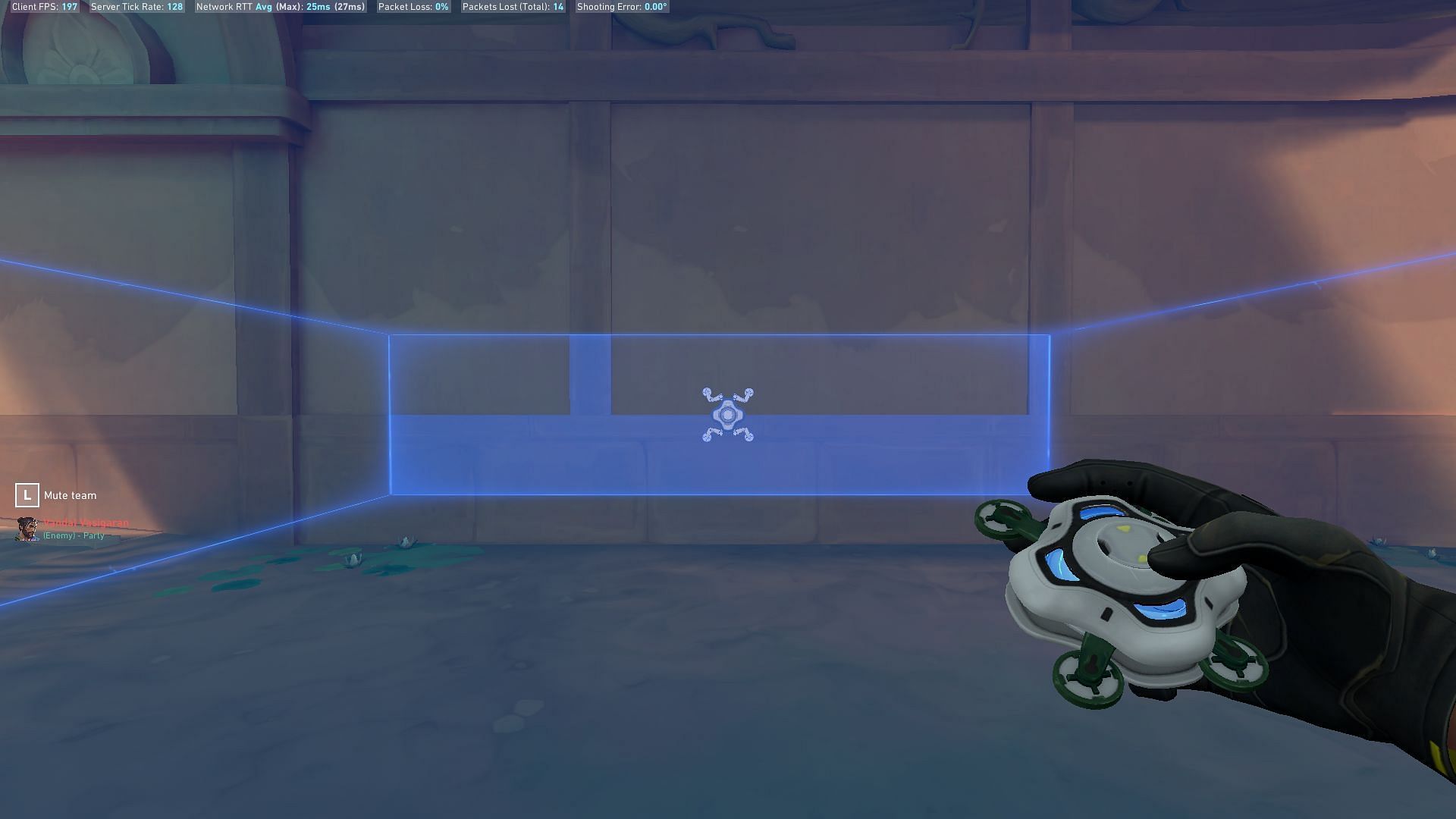 Sonic Sensor position in C-Main entrance (Image via Riot Games)