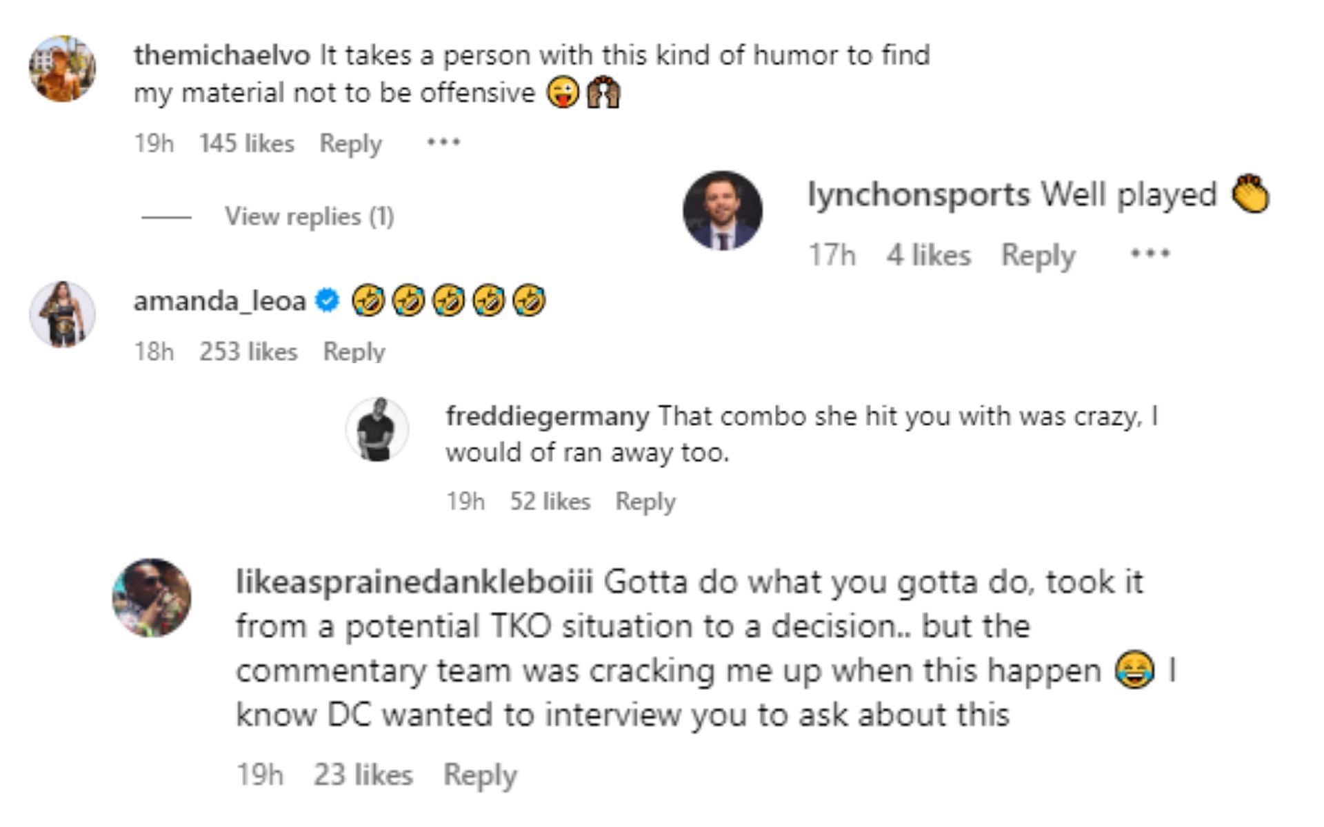 MMA world reacts to Chelsea Chandler&#039;s Instagram post