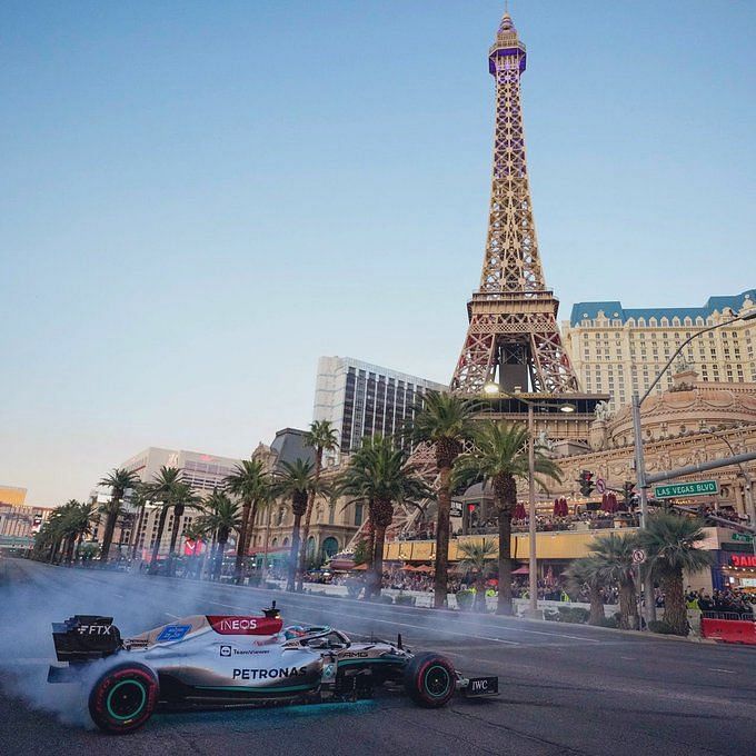 Las Vegas Formula One paving is nearing completion. Liberty Media, F1's  parent company, has financed the reported $80MM of paving and road…