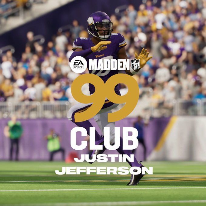 Vikings: Justin Jefferson joins exclusive 99 Club in Madden 24