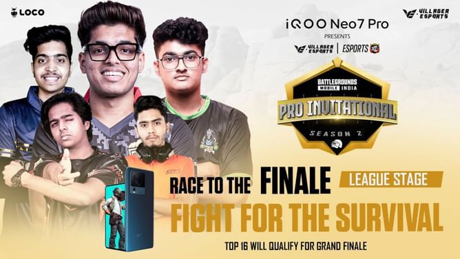 Villager BGMI Pro Invitational Season 2 League Stage: Overall standings, finalists, and more