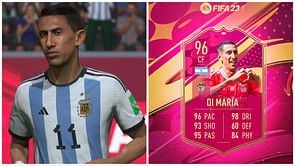 FIFA 23 leak hints at Angel Di Maria arriving as a FUTTIES player