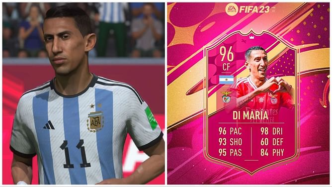 FIFA 23 leak hints at Angel Di Maria arriving as a FUTTIES player