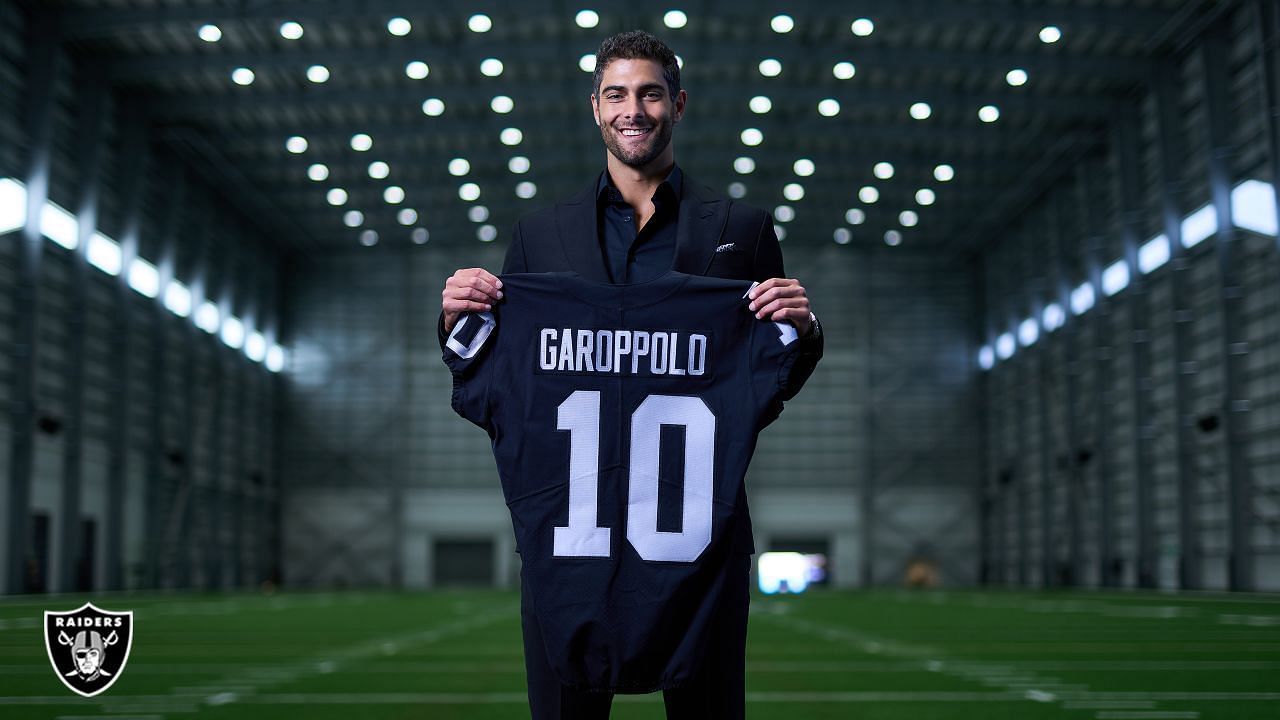 New Las Vegas Raiders QB Jimmy Garoppolo