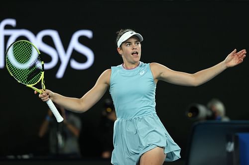 Jennifer Brady at the 2021 Australian Open