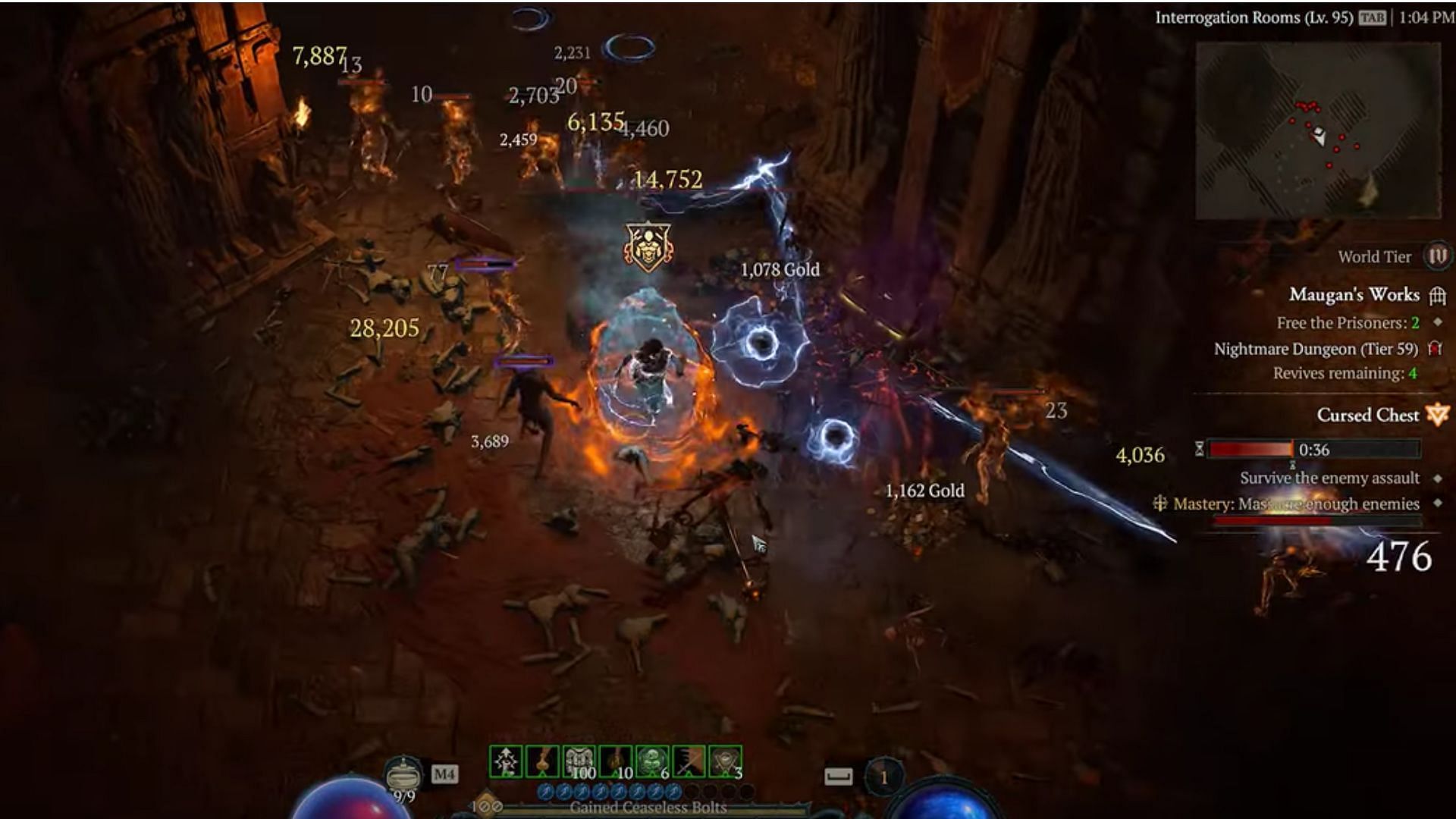 Diablo 4 introduces cursed chests, which offer unique challenges (Image via Blizzard Entertainment)
