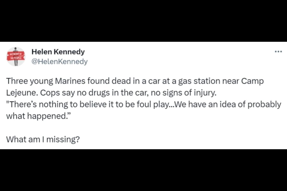 Camp Lejeune Camp Lejeune Identities of 3 dead marines revealed as