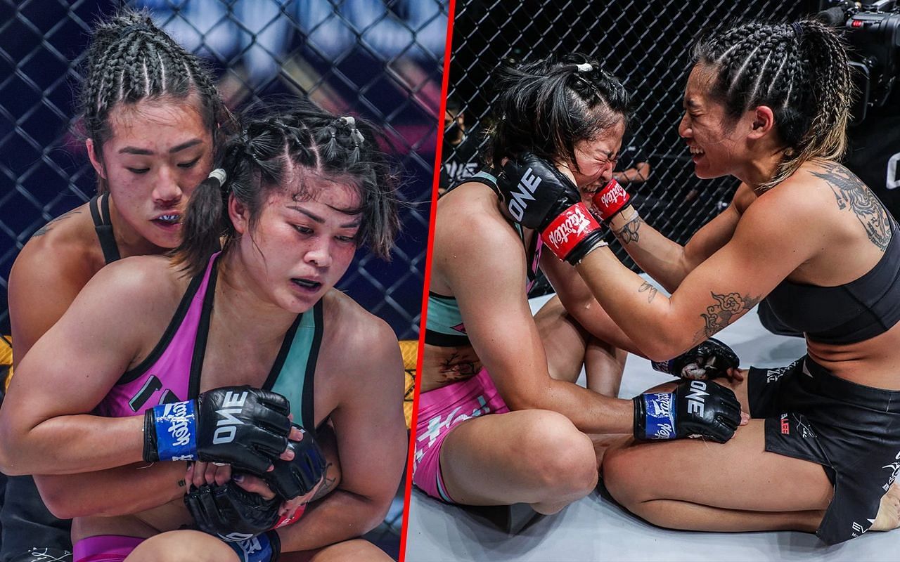 Stamp Fairtex and Angela Lee - Photo by ONE Championship